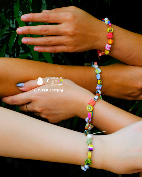 สร้อยข้อมือแคนดี้ Amnesty Pride CANDY Bracelets