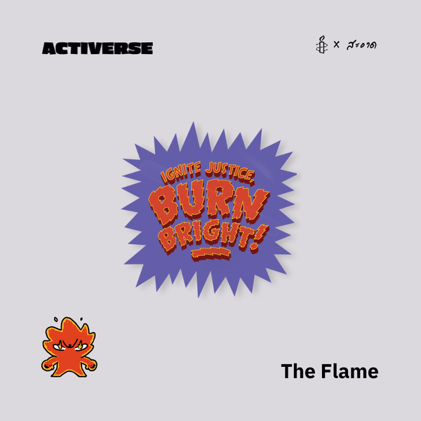 เข็มกลัดอะคริลิค Activerse Acrylic Pin