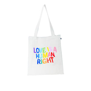 Love is A Human Rights Tote Bag