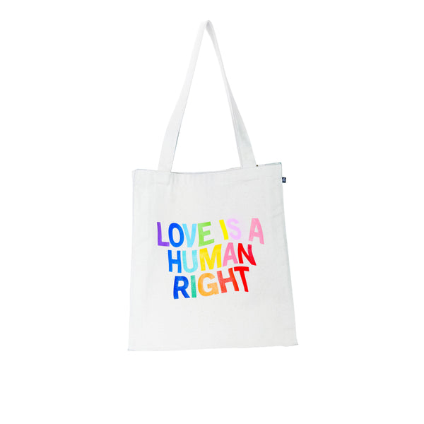 Love is A Human Rights Tote Bag