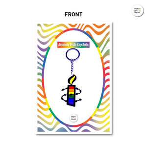 Amnesty Pride Keychain-พวงกุญแจเทียนไพร์ด