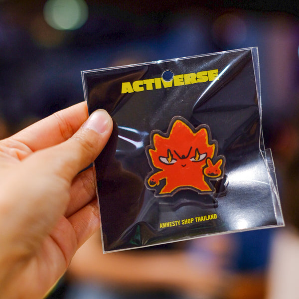 เข็มกลัดอะคริลิค ACTIVERSE Hero Acrylic Pins