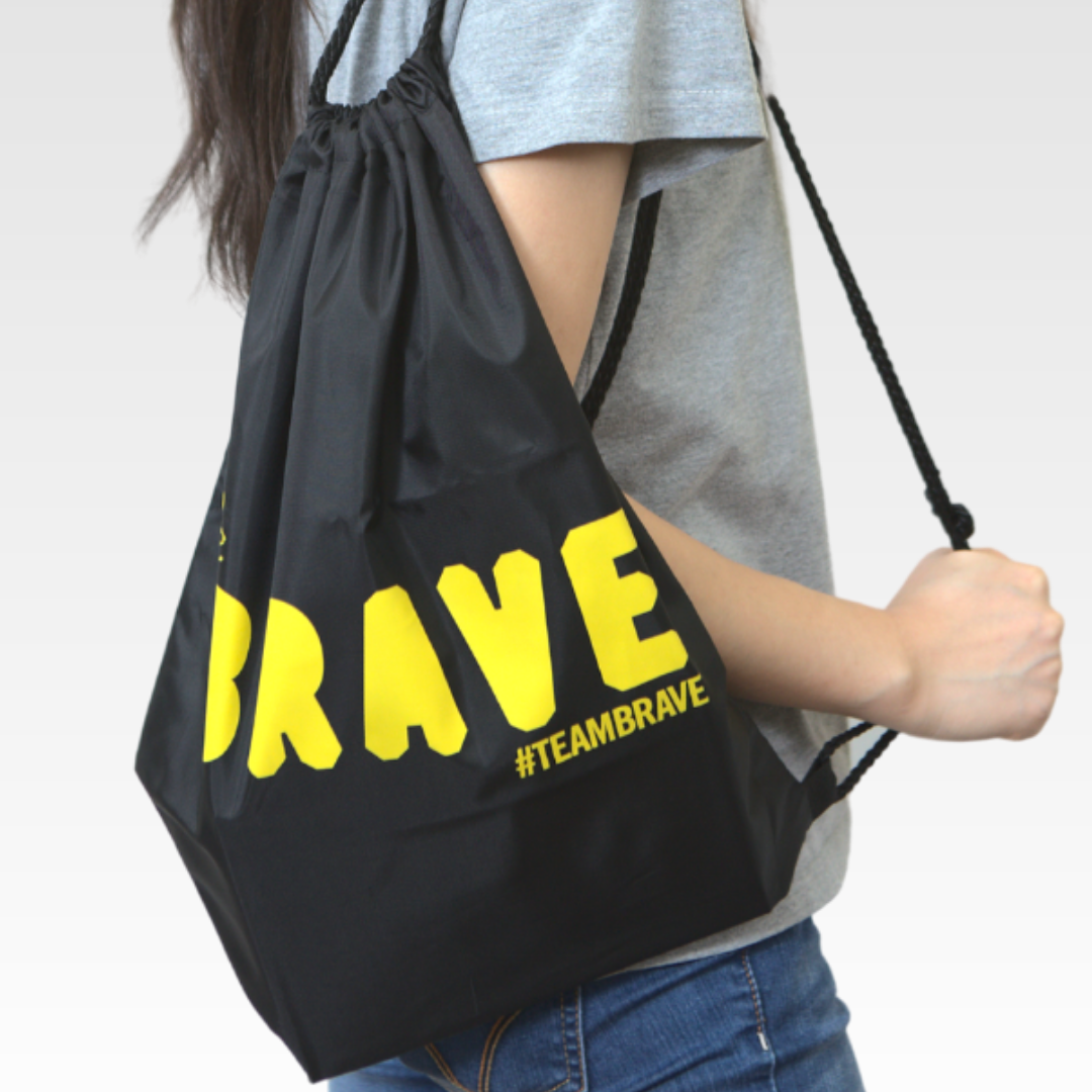 Team Brave String Bag Amnesty Shop Thailand