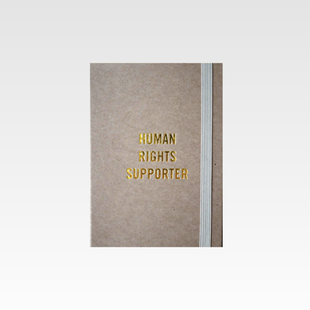 Human Rights Supporter Notebook
